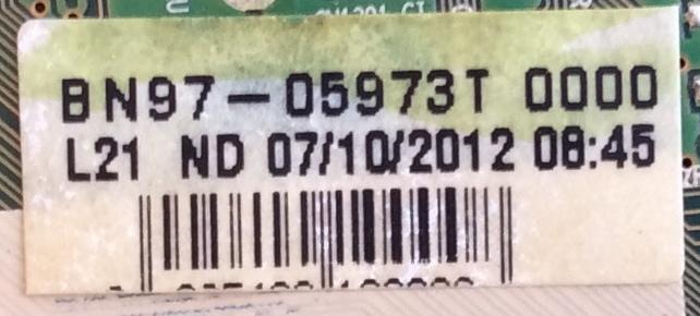 MAIN / SAMSUNG / BN94-04967H / BN41-01811A / BN97-05973T / PANEL'S S64FH-YD01 / S64FH-YB01 / MODELO  PN64E8000GFXZA TW02 - Imagen 3