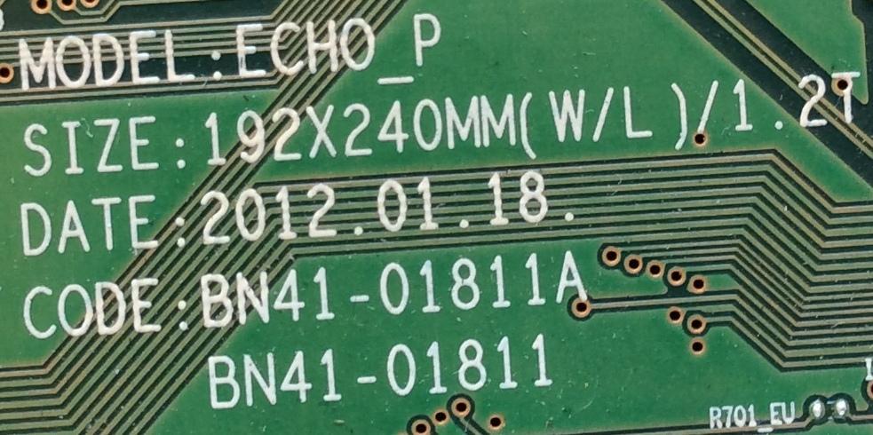 MAIN / SAMSUNG / BN94-04967H / BN41-01811A / BN97-05973T / PANEL'S S64FH-YD01 / S64FH-YB01 / MODELO  PN64E8000GFXZA TW02 - Imagen 2