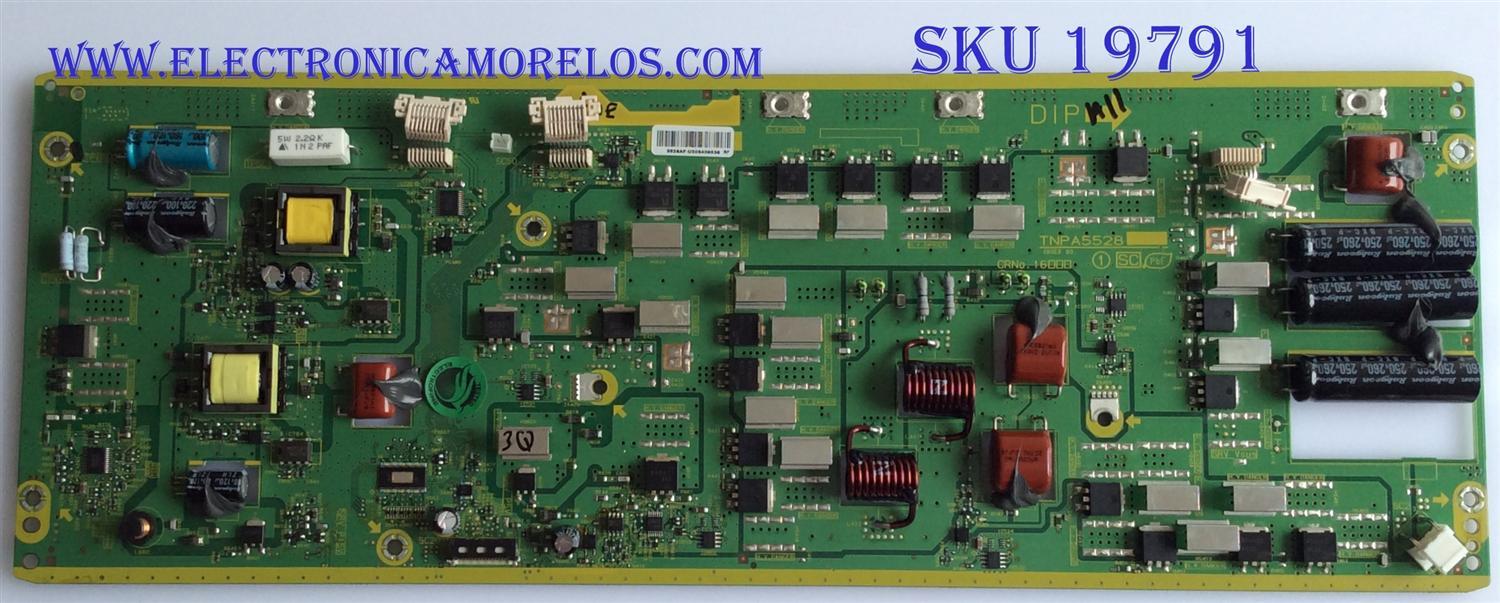 Y-SUS / PANASONIC / TXNSC1RFUU / TNPA5528AF / 5528AF / PANEL MC127FJ1531 / MODELO TC-P50ST50