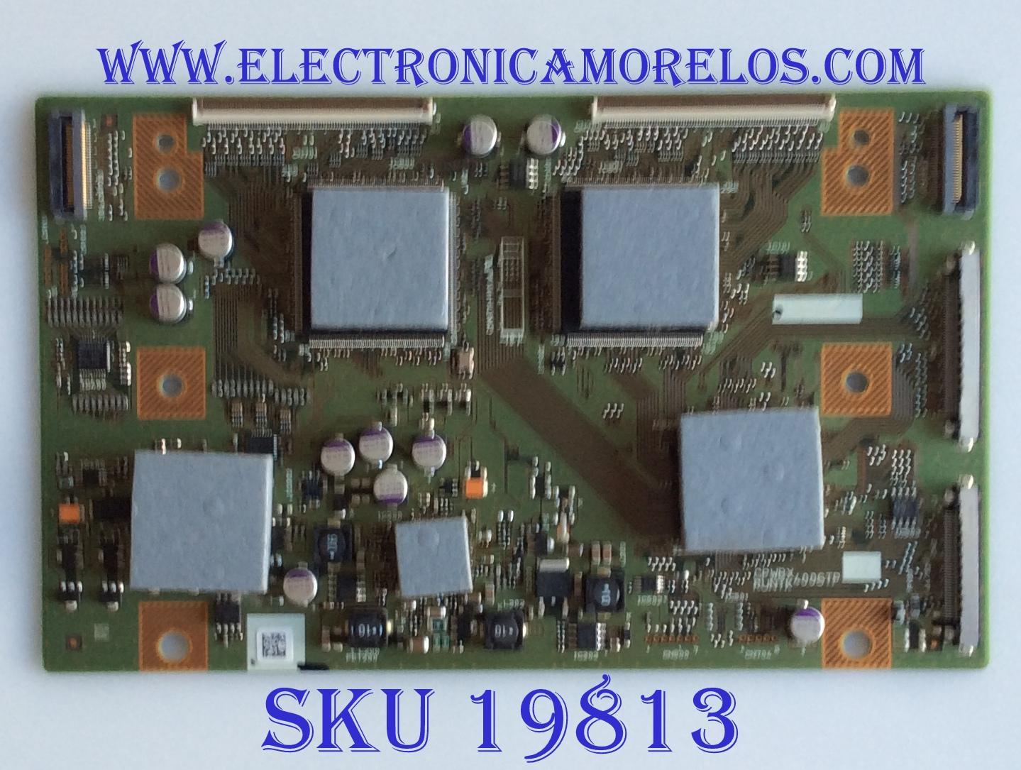 T-CON / LG / CPWBX4006TPZZ / RUNTK4006TPZZ / PANEL LK520D3LA27 / MODELO 52LG70-UG 