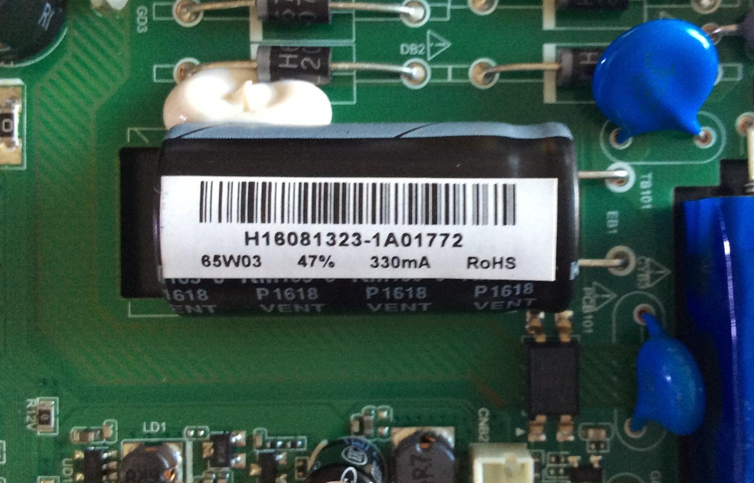 MAIN / FUENTE (COMBO) / ELEMENT H16081343 / TP.MS3393.PB801 / 34016550 / PANEL LC390T A2A / MODELO ELEFW328 - Imagen 4