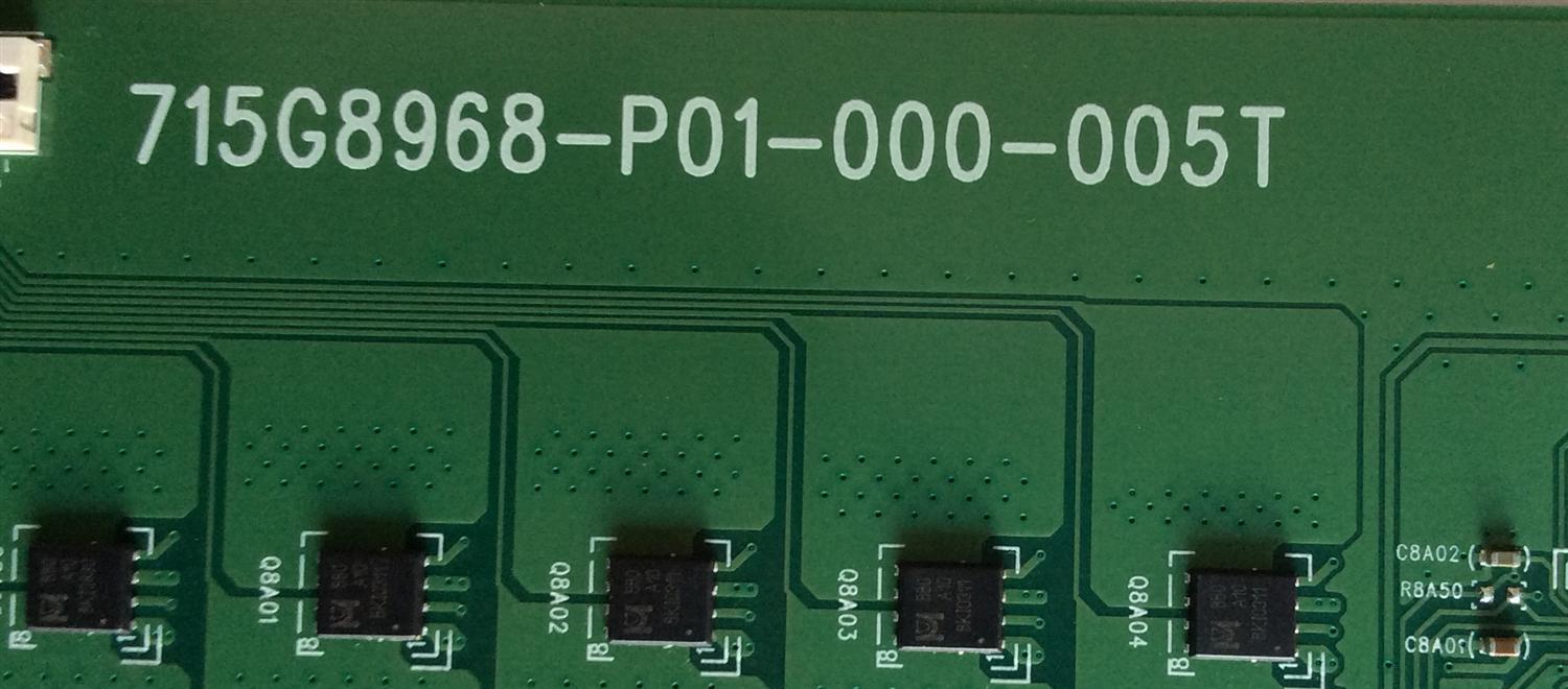 DRIVER / VIZIO LNTVHI26ZAAAN / 715G8968-P01-000-005T / PANEL T650QVF09.0 / DISPLAY T650QVN07.2 / MODELO PQ65-F1 LTMAXRLU - Imagen 2