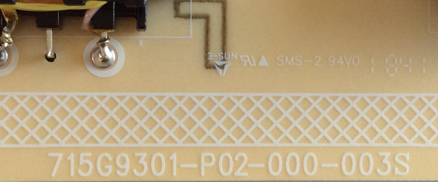 FUENTE DE PODER / VIZIO ADTVH1850AB8 / 715G9301-P02-000-003S / VH1850AB8 / PANEL T650QVF09.0 / MODELO PQ65-F1 LTMAXRLU - Imagen 2
