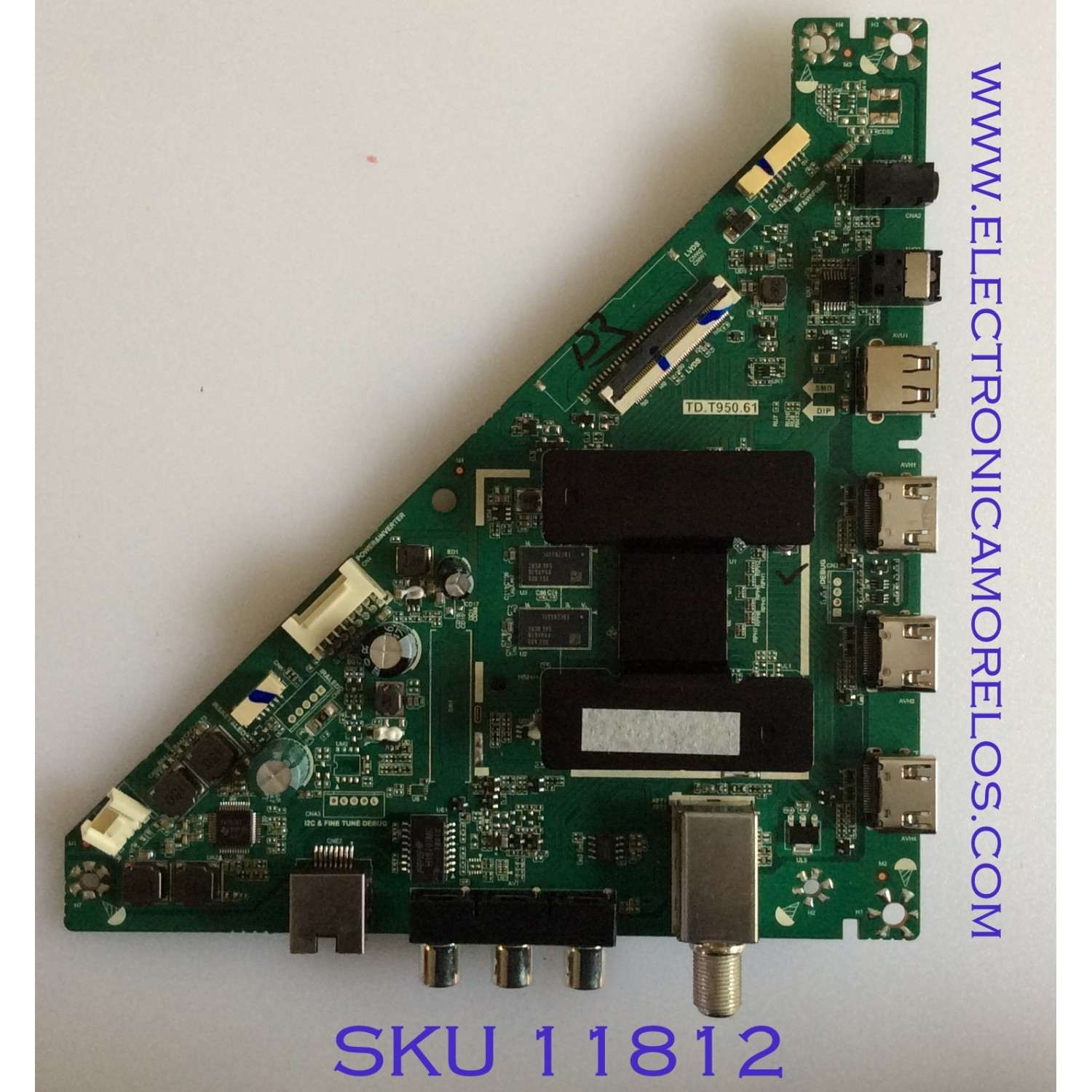MAIN / TOSHIBA / H18062224 / TD.T950.61 / K430WDRC-UD300 / PANEL K430WDRB / MODELO 43LF421U19