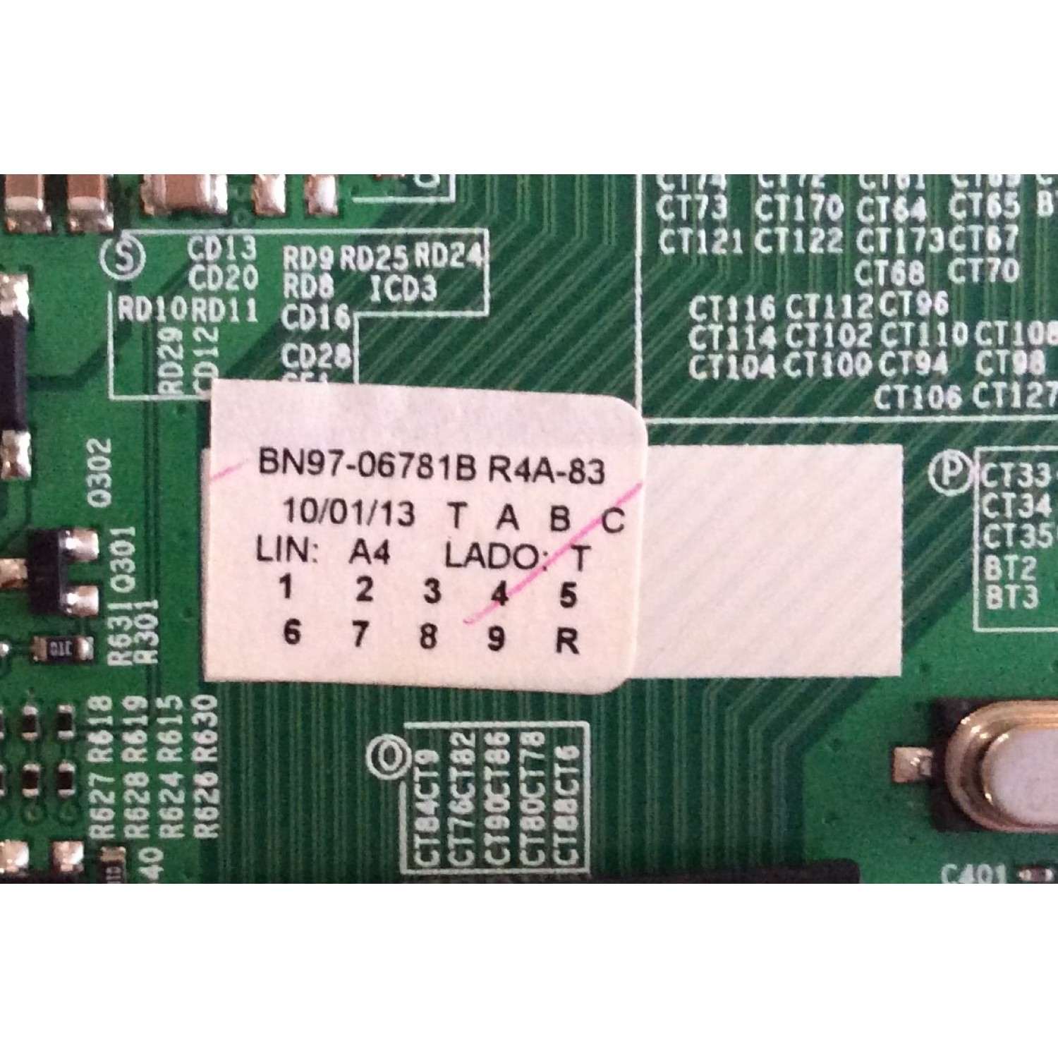 T-CON / BN96-27247A / BN41-01892A / BN97-06781B / PANEL LTJ400HV11-V / MODELO UN40FH6030FXZA TS01 - Imagen 3