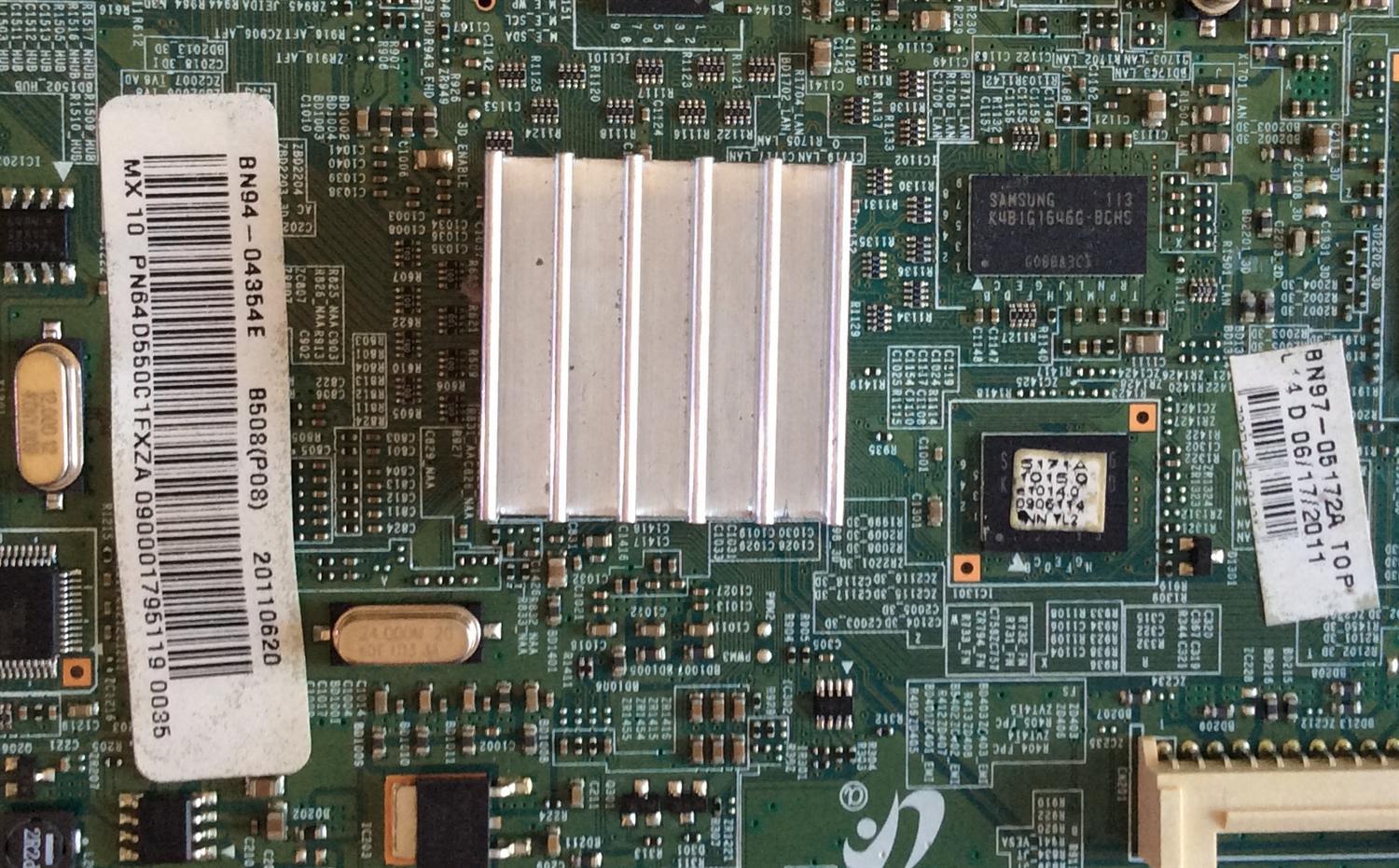 MAIN SAMSUNG / BN94-04354E / BN41-01590B / BN97-05172A / PANEL S63FH-YB06 / MODELO PN64D550C1FXZA - Imagen 2