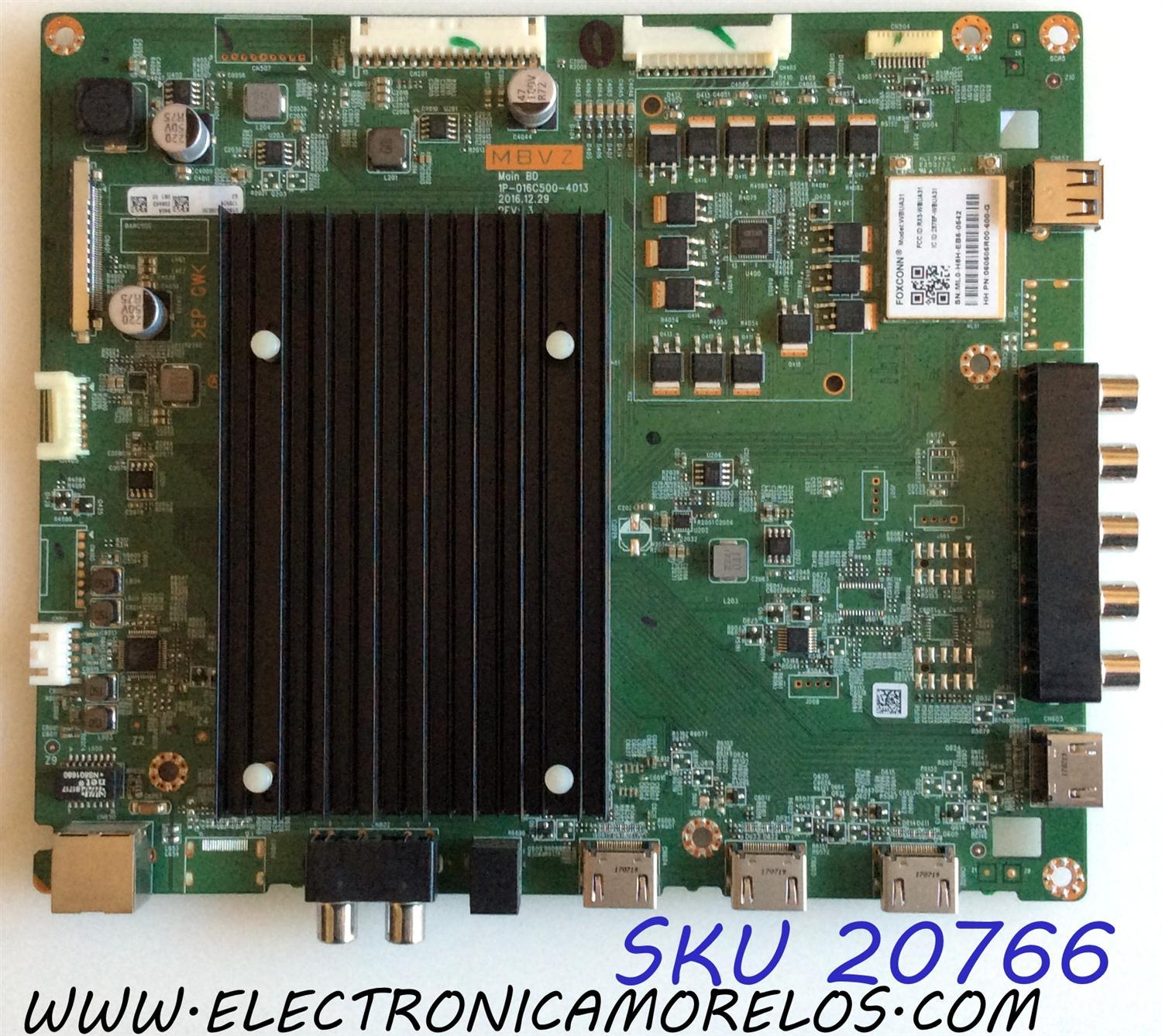 MAIN VIZIO / Y8387940S / 1P-016C500-4013 / 0180CAS08E00 940A / PANEL V750DK1-QS3 / MODELOS E75-E3 LFTIGRLT / E75-E3 LFTIGRAT