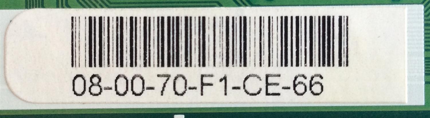 PWB NET ML MITSUBISHI / 934C339001 / 212A03201 / 08-00-70-F1-CE-66 / LT-462493000354L / PANEL LTA460HF09 / MODELO LT-46249 - Imagen 5