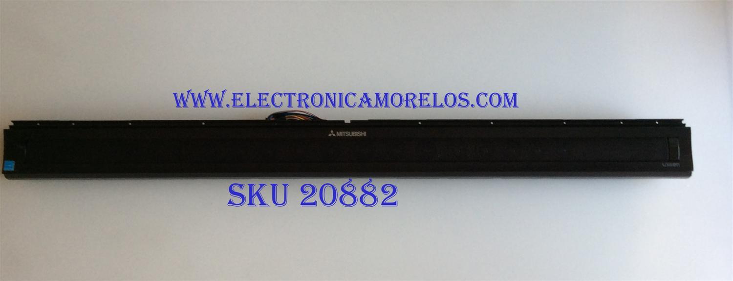 BOCINA PARA TV MITSUBISHI / MODELO LT-52151 / 1.21 M X 10 CM / 