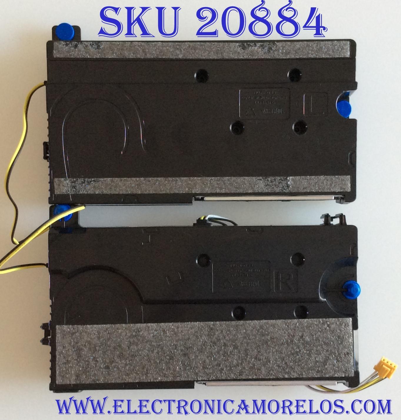 KIT DE BOCINAS PARA TV SAMSUNG / BN96-45632D / NU7100 49 / MODELO UN55NU6080F