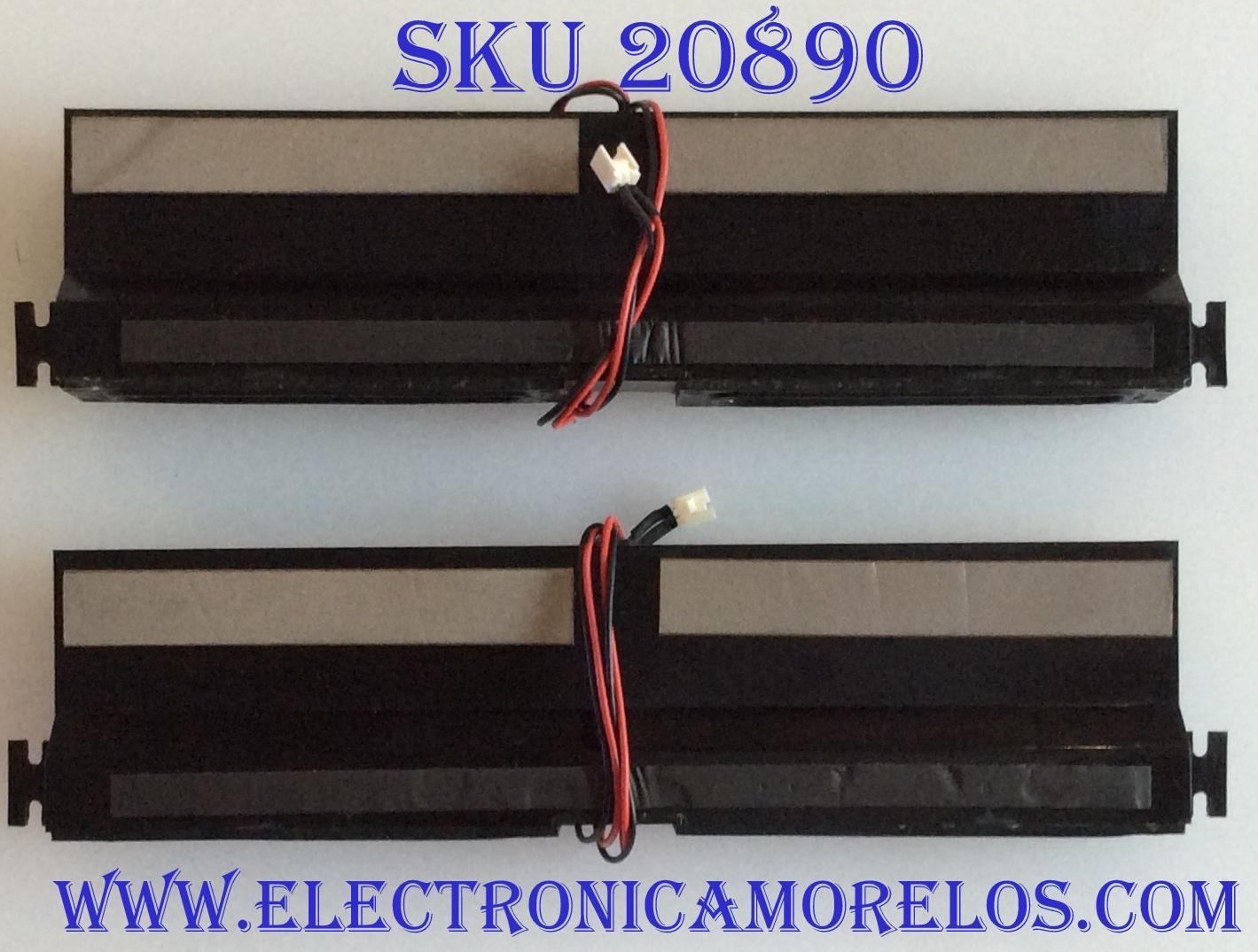 KIT DE BOCINAS PARA TV NUVISION / MODELO NVU46FX5LS