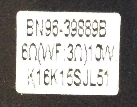 BOCINA PARA TV / SAMSUNG BN96-39889B / MODELO / K16K15SJL51 / UN65NU7300F - Imagen 3