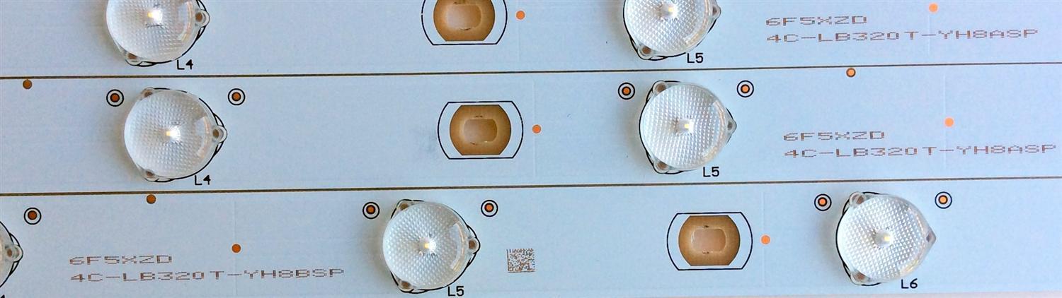 KIT DE LED PARA TV / TCL 4C-LB320T-YH8BSP / 6FSXZD / 066-P2K1975A / 32LE450U-787-7EA / 32LE450U-787-8EA	 - Imagen 2