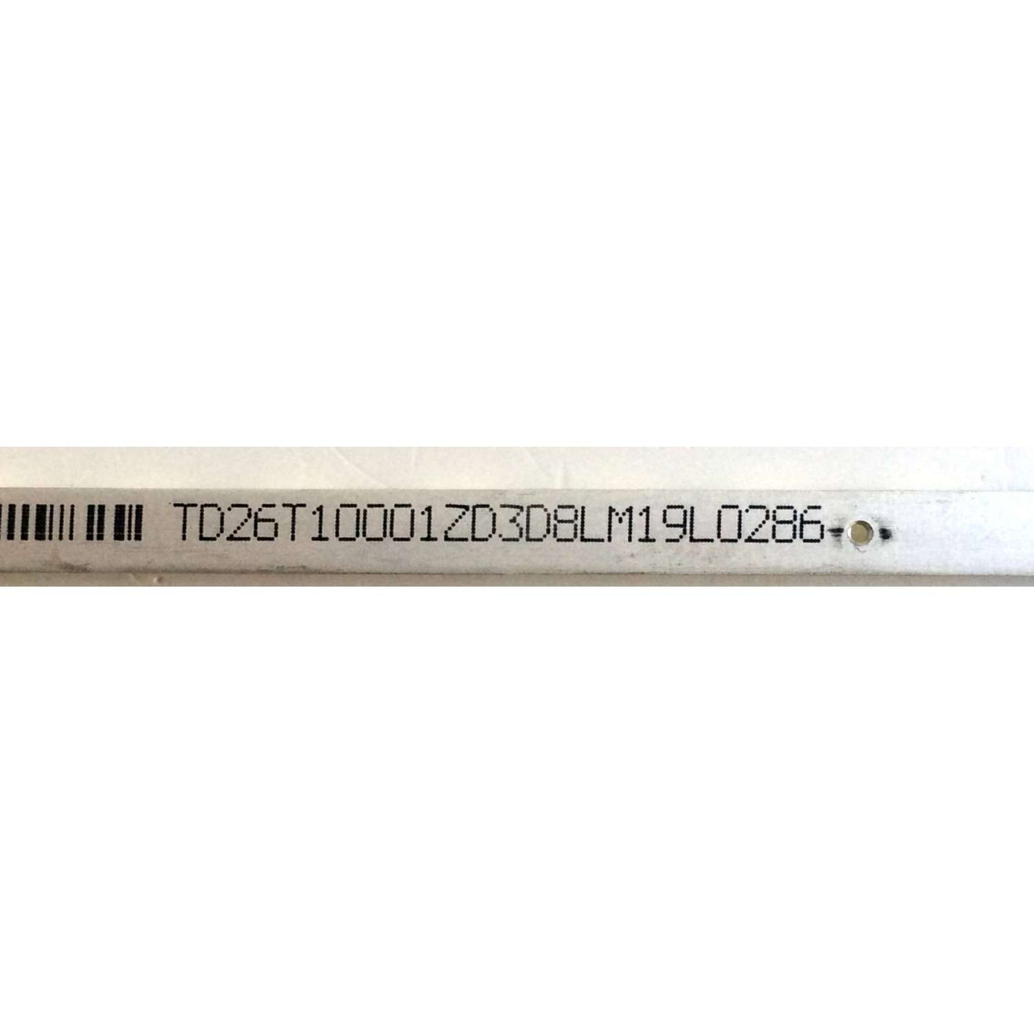 LED PARA TV ( 1 PIEZA) / APEX 26T08-04A / TD26T10001 / TD26T10001ZD3D8LM19L0286 / T260XW06 V.3 / MODELO LE2612D - Imagen 2