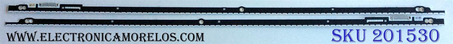 KIT DE LED´S PARA TV (2 PIEZAS) / SAMSUNG 2012SVS55 / 111213 / SLED_2012SVS55_7032SNB_LEFT80_PV_111213 / SLED_2012SVS55_7032SNB_RIGHT80_PV_111213 / PANEL LTJ550HQ16-V / MODELOS UN55ES800 / UN55ES800MXZL / UN55ES7500 / UN55ES7500FXZA TS01