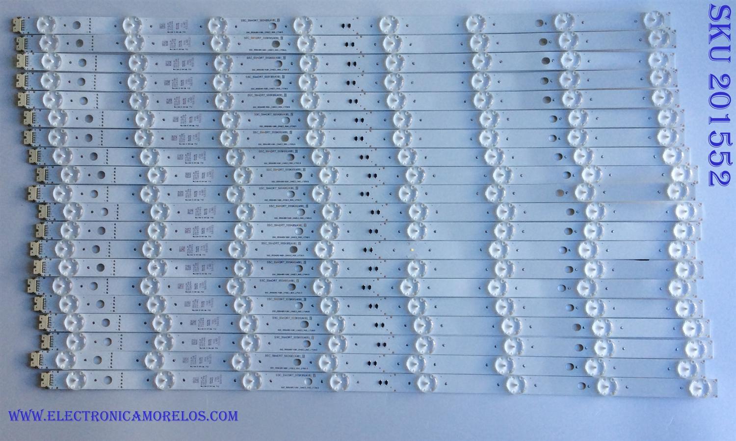 KIT DE LED´S PARA TV (20 PIEZAS) / LG SSC_SlimDRT_55SK85(40B) _S / SSC_55SK85(40B)_CASE2_R00_170915 / EAJ64449001 / NXLR21T3B / PANEL HC550DQB-SLUA1-214X / MODELOS 55SK9000PUA / 55SK9000PUA.AUSWLJR	