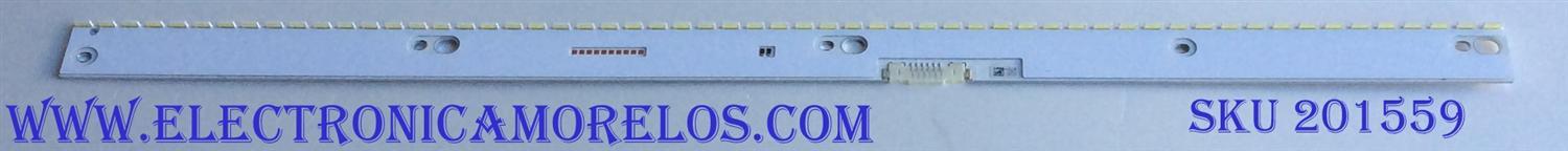 LED PARA TV SAMSUNG ((INCOMPLETO SOLO 1 PIEZA))  / NUMERO DE PARTE BN96-39674A / UE49KU6470SXXH / UE49MU6500UXXU / UE49KU6400 / UE49KU6459 / UE49KU6455 / UE49MU6459 / UE49KU6670 / UE49KU6640 / UE49KU6650 / MAS MODELOS COMPATIBLES EN DESCRIPCION