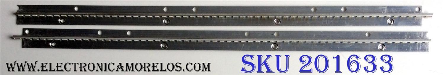 KIT DE LED'S PARA TV (2 PIEZAS) / WESTINGHOUSE WDE46" (LEFT) REV:B 14554P LED:UNI5730 / WDE46" (RIGHT) REV:B 14554P LED:UNI5730 / PANEL HV460WU2-200 / MODELO LD-4695 TW-69601-U046B