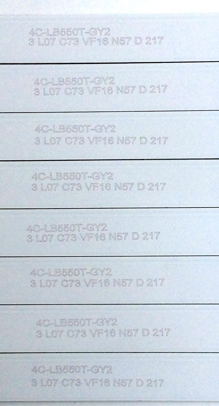 KIT DE LED'S PARA TV (8 PIEZAS) / INSIGNIA 4C-LB550T-GY2 / 3 L07 C73 VF16 N57 D 217 / PB15D572173BL051-002H / PANEL ST5461B05-2 / LVF550CSDX E6 V4 / MODELO NS-55D421NA16 - Imagen 3