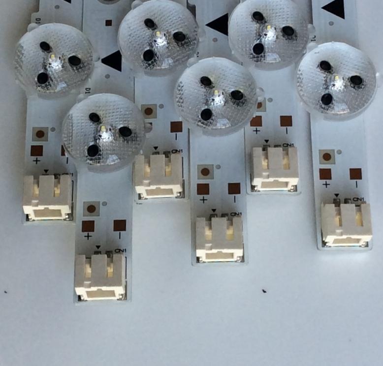 KIT DE LED'S PARA TV (6 PIEZAS) / MAGNAVOX UDULED0SM047 / LM41-00119C / UDULED0SM047 REV.A / E52483 / 150525 / SAMSUNG_2014FUNAI43_3228_05_REV1.0_LM41-00119C / PANEL LC430DUY (SH)(A1) / MODELOS 43ME345V / F7 DS1 / 43ME345V/F7 DS1 / 43MV314X / F7 DS1 - Imagen 2