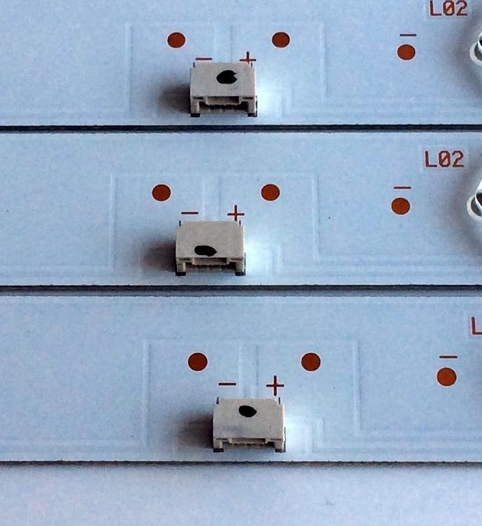 KIT DE LED'S PARA TV (3 PIEZAS) / ELEMENT 11D320307001-X1 / 2447622330T-03 / 2660774 / PANEL HV320WHB-NB1 / BOEI320WX1-01 MODELOS ELEFW328 J6B6M / ELEFW328 LE32GJL4-B3 - Imagen 3