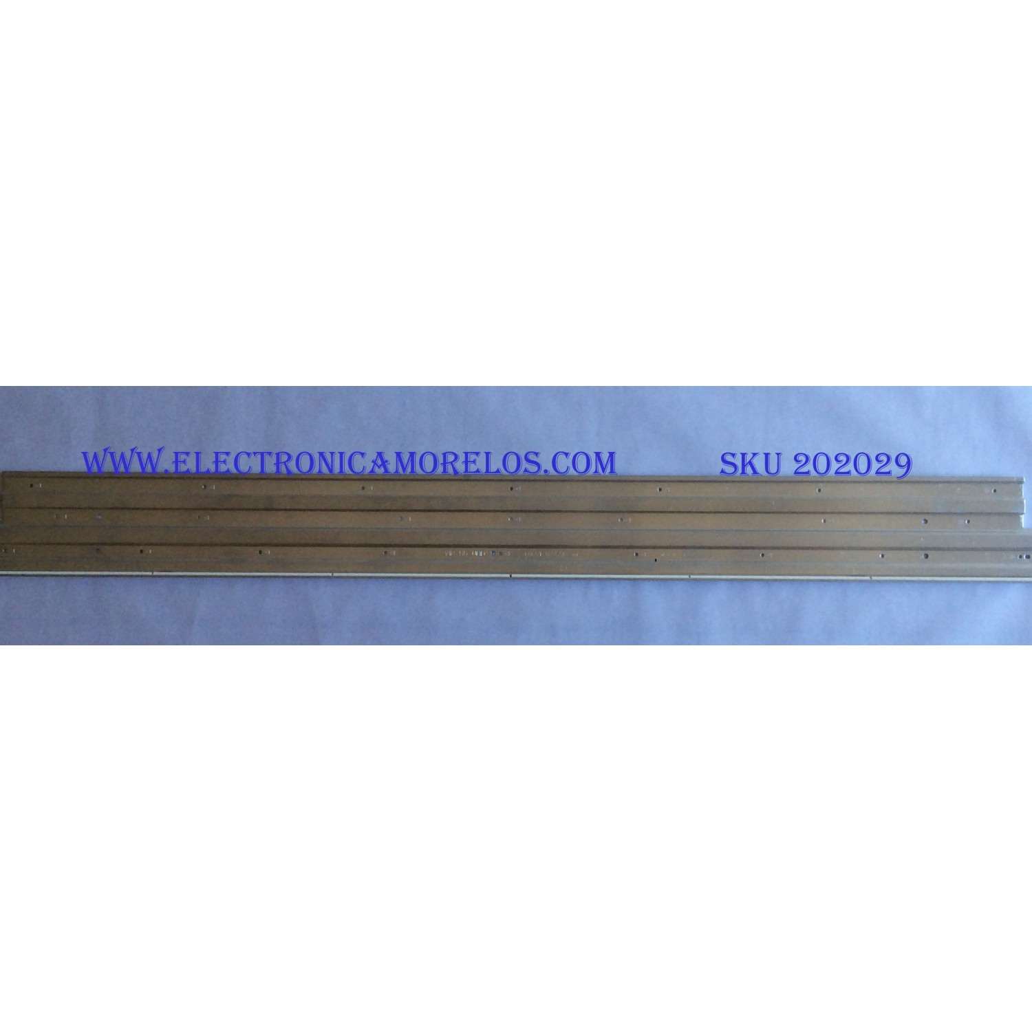 LED PARA TV (1 PIEZA) / LG / 6922L-0242A / 6916L3139A / 6916L3138A / PANEL LC550EQH (FL)(M2) / MODELOS 55SK8000PUA / 55UK7700PUD