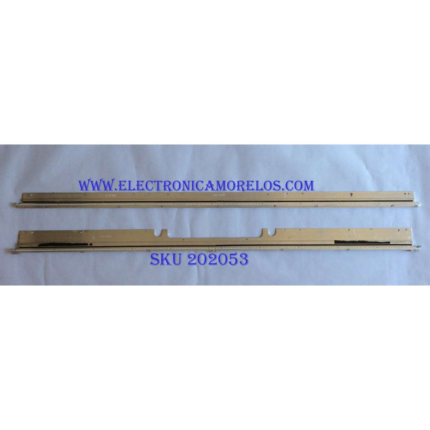 KIT DE LED'S PARA TV (2 PIEZAS) / SAMSUNG / LMB-4600BM11 / LJ64-02380A / LJ64-02381A / PANEL LTF460HQ02 / MODELO 46" / 1.05M X 12CM