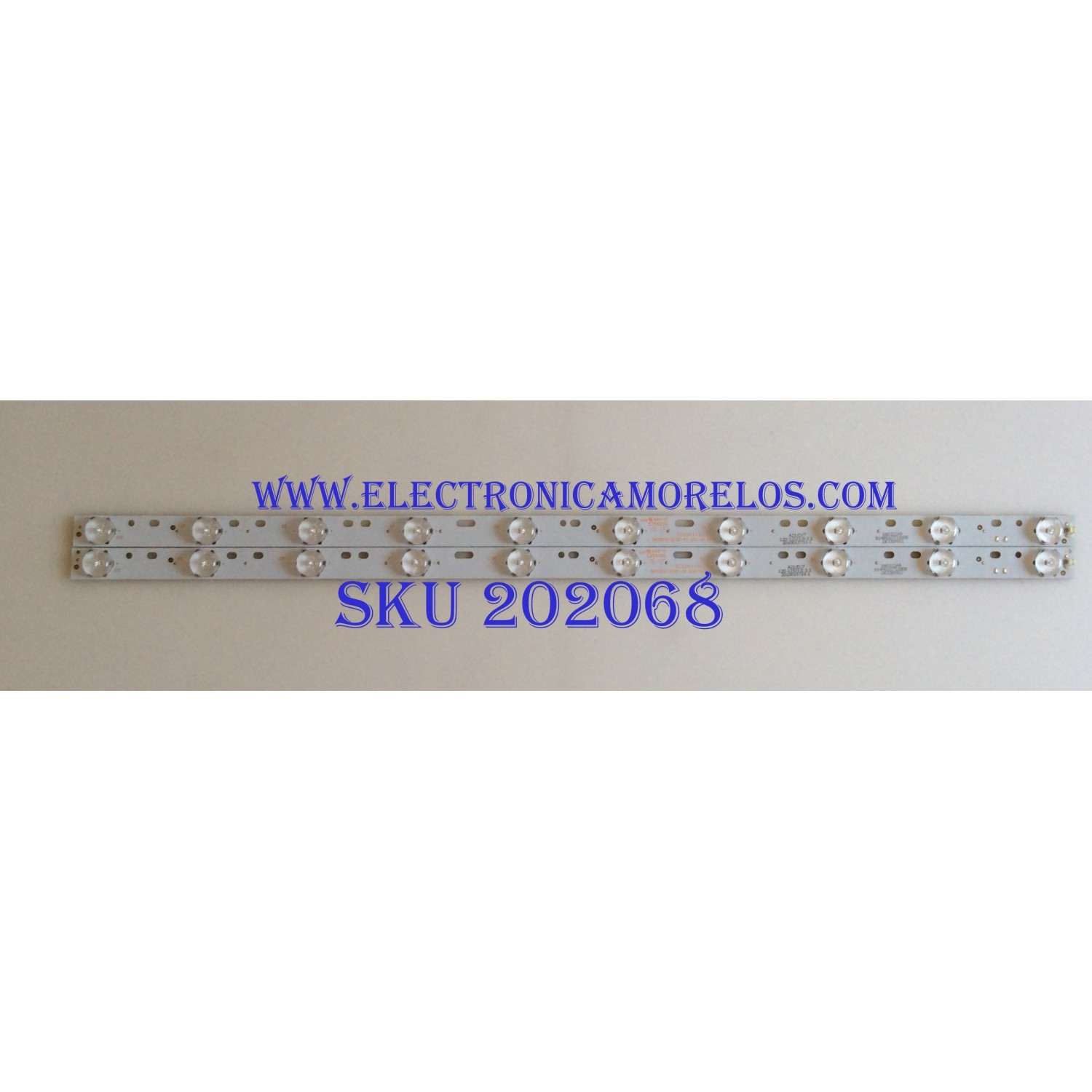 KIT DE LED'S PARA TV ( 2 PIEZAS ) / RCA / 303DH315037 / DH315D10-ZC15F-03 / MODELO RLED3221 A1611 