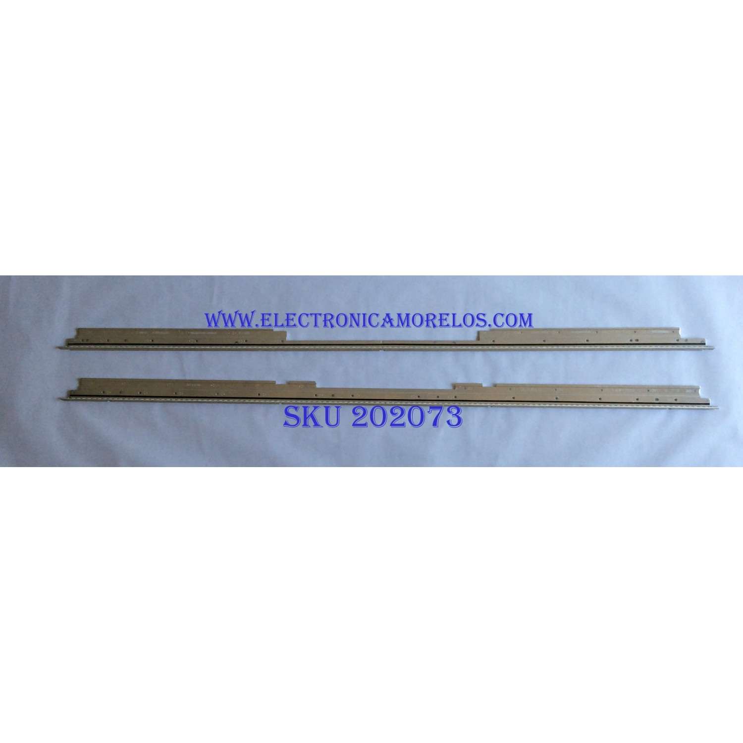 KIT DE LED'S PARA TV (2 PIEZAS) / SONY / SLED_2011SLS55_EQL-R_60_2D_REV0.2 / LJ64-02816A / LJ64-02817A / D010928A0 / D011118A0 / PANEL LTY550HQ03 / MODELO KDL-55HX720 / 1.24 M / 