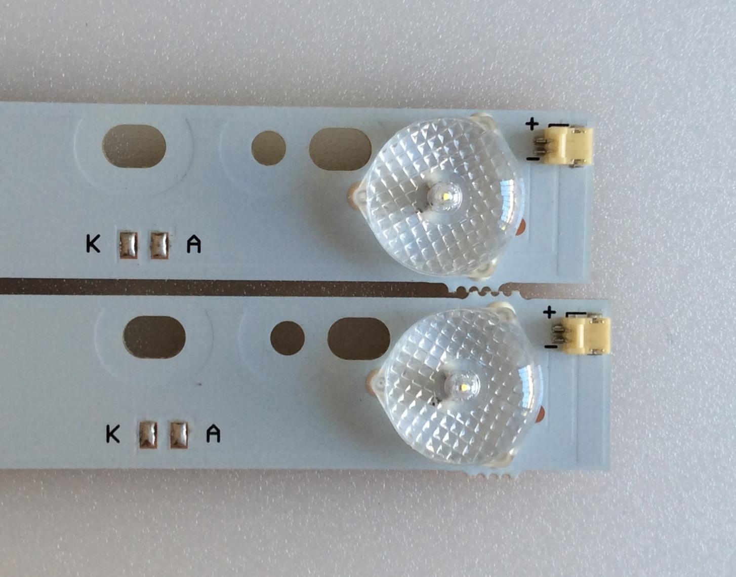 KIT DE LED'S PARA TV QUASAR / SCEPTRE (2 PIEZAS) / NUMERO DE PARTE 5.08.320210B / D127-E-C / Y5D025 / PANEL CN32HB / CN32HB735 / MODELOS SQ3200 / X325BV-FMDR / X325BV-FMQC - Imagen 4