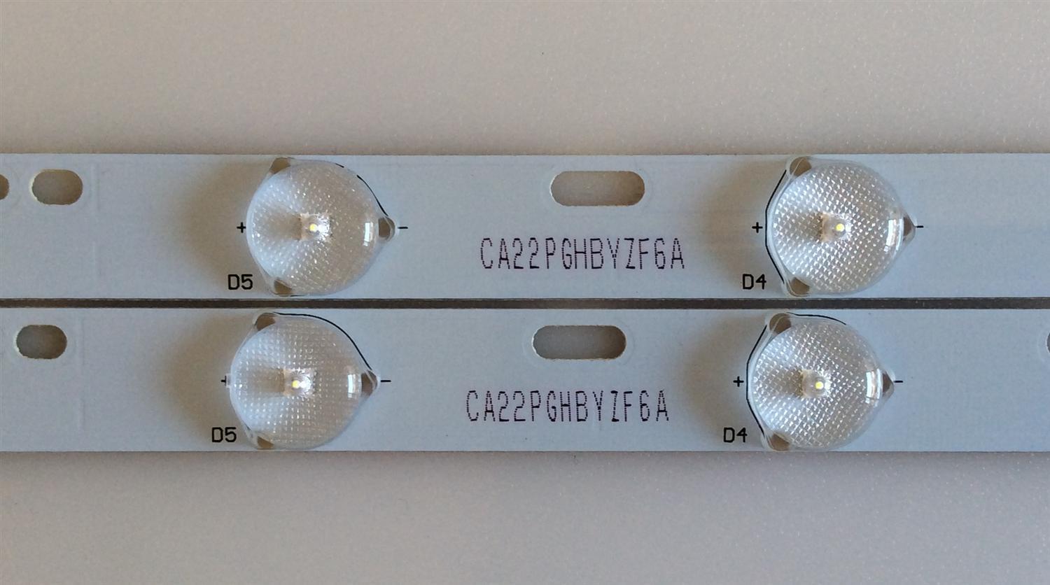 KIT DE LED'S PARA TV (2 PIEZAS) / SCEPTRE / KB-FR-4 / LE-600 / CA22PGHBYZF6A / PANEL CN32HB521 / MODELO E32 - Imagen 3