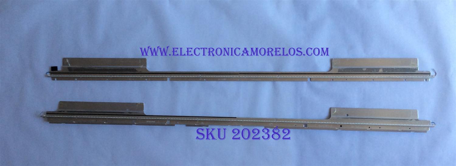 KIT DE LED'S PARA TV (2PIEZAS) / INSIGNIA / LJ64-02220A  / LJ64-02219A / STS550A05_LED70_REV.4_100127 / PANEL LTA550HJ05-C01 /  MODELO NS-55E560A11 / 1.24 M /