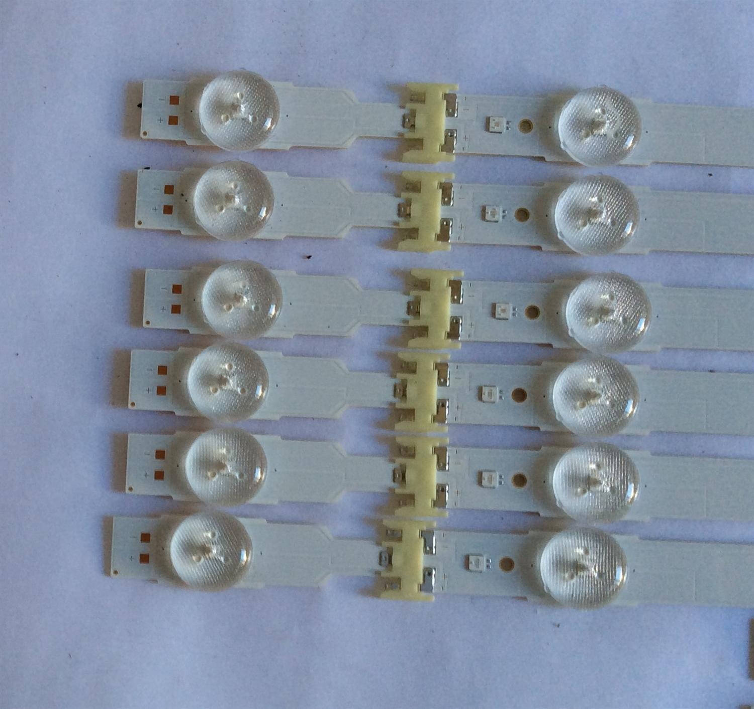 KIT DE LED'S PARA TV SAMSUNG (12 PIEZAS) / NUMERO DE PARTE BN96-40099A / BN96-40100A / V5DU-550DCA-R1 / V5DU-550DCB-R1 / PANEL CY-WM055HGHV2H / MODELO UN55MU6490 / UN55MU6490FXZA CA02 - Imagen 4