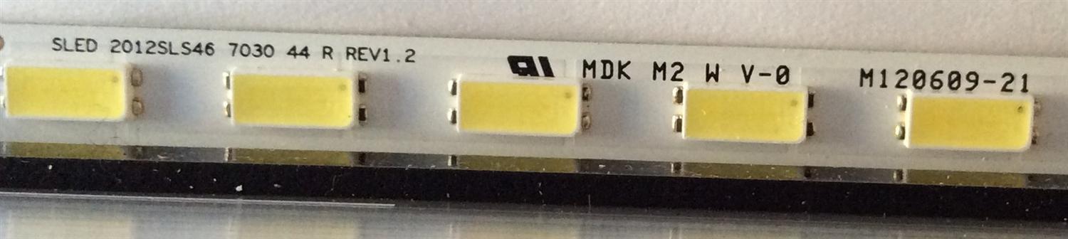 LED PARA TV / SONY LJ64-03363B / 2012SLS46 / M120609-10 / M120609-21 / F120618A0 / SLED 2012SLS46 7030 44 L REV1.2 / SLED 2012SLS46 7030 44 R REV1.2 / PANEL LTY460HQ05 / MODELO KDL-46HX750 - Imagen 3