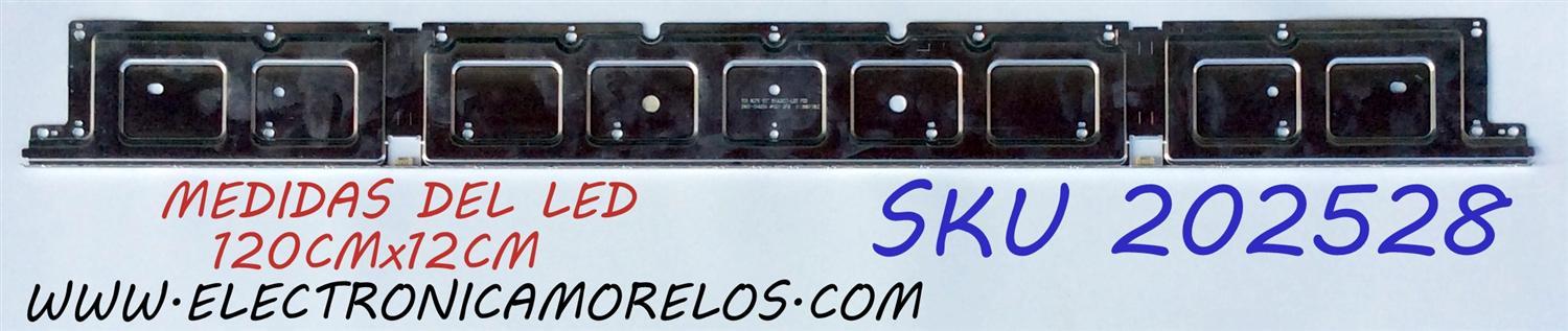 LED PARA TV SAMSUNG / NUMERO DE PARTE BN96-45913A / BN61-15485A / AOT_55_NU7300_NU7100_2X40_3030C_d6t_2d1_20S2P REV.5 / 01809102 / PANEL CY-NN055HGLV6H / MODELOS UN55NU7090 / UA55NU7470 / LH55QBNEB / HG55NJ670 / MAS MODELOS CHECAR EN DESCRIPCION
