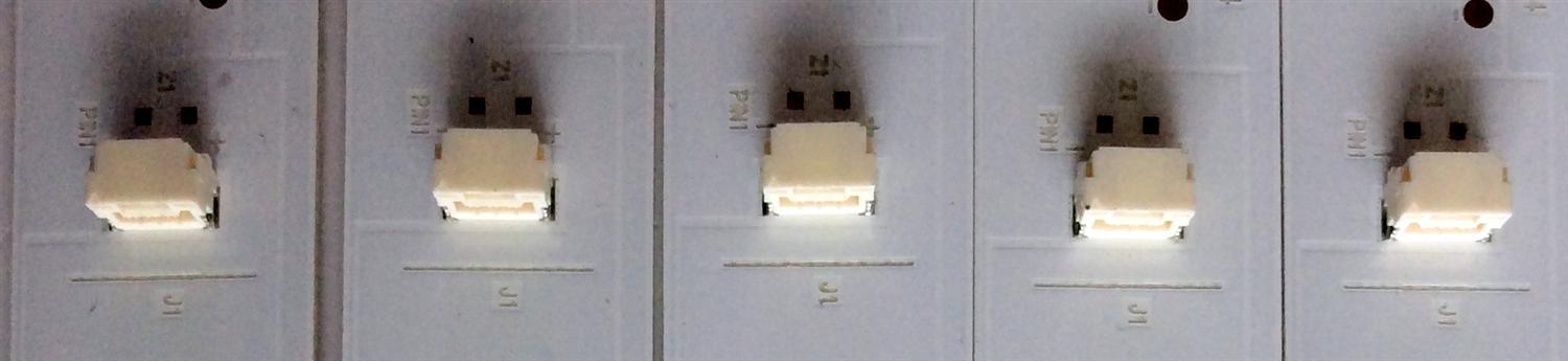 KIT DE LED´S PARA TV / NOTA IMPORTANTE:KIT CUENTA ORIGINALMENTE DE 6 PIEZAS (INCOMPLETO SOLO 5 PIEZAS) / SONY LB48009 / LB48009 V0_03 / 480090000N / E465853 / 8381C / LB48009 V1_04 / 480090010N / PANEL´S NS6F480DND06 / NS6F480DND01 / MODELO KDL-48W650D - Imagen 3