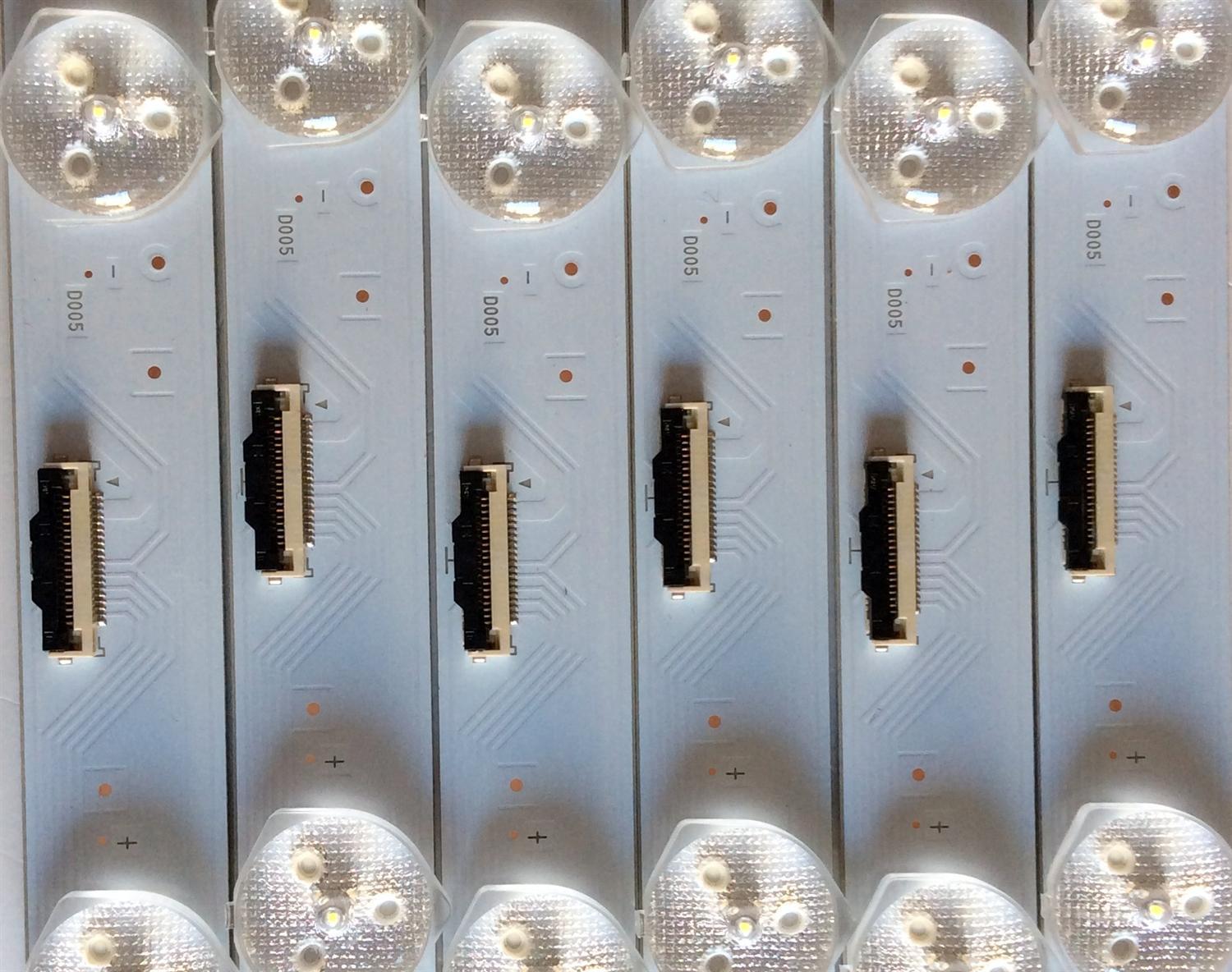 KIT DE LED´S PARA TV (6 PIEZAS) / SONY 1-984-208-12 / 18LS49 / E88441CS-194V-0 / E88441 / 006S7B / 7124 / VB0603AA / VBO6O3AA / PANEL YDS005DND01B / MODELO XBR-49X900F - Imagen 5