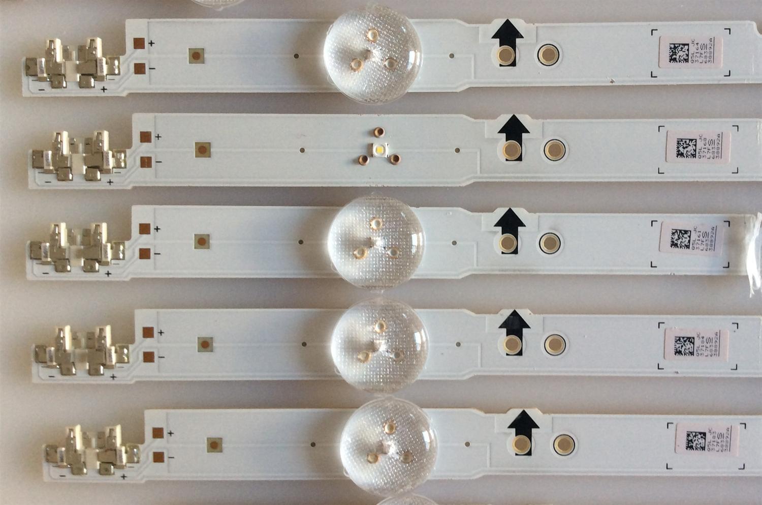 KIT DE LED'S PARA TV SAMSUNG / (12 PIEZAS) / BN96-38891A / BN96-38892A / 38891A / 38892A / PANEL'S CY-GH048BGLVVH / CY-GH048BGLV6H / MODELOS UN48H5500 / LH48RMDNLGG/ZP / UA48H5500 / HG48AC695 / MODELOS EN DESCRIPCIÓN /  - Imagen 3