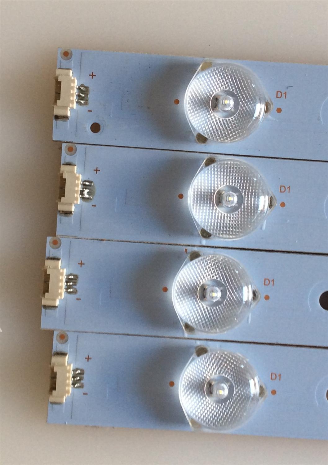 KIT DE LED´S PARA TV POLAROID (4 PIEZAS) / DLED395M1-09-A1 / PANEL V400HJ6-PE1 REV.C2 / MODELO 40GSR3000FM - Imagen 2