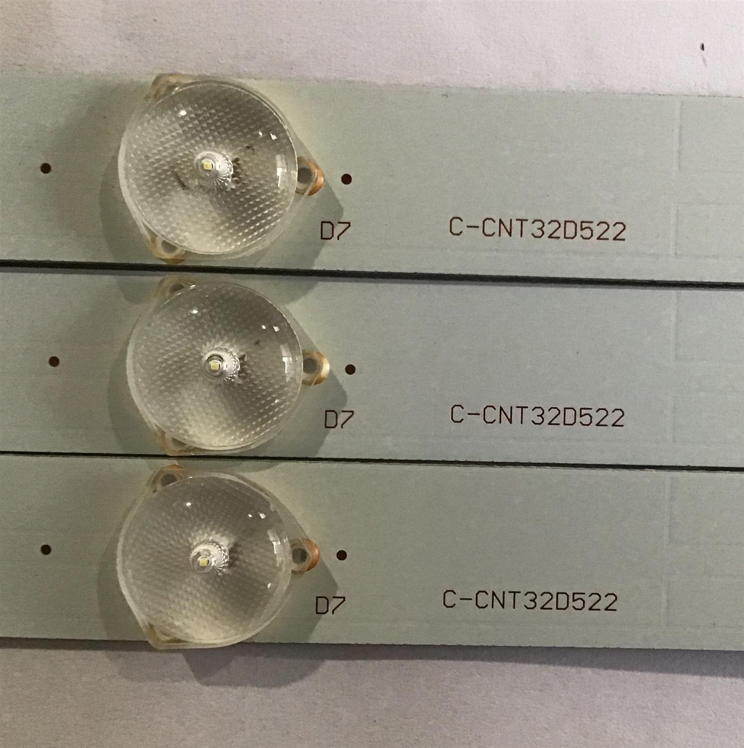 KIT DE LED´S PARA TV JVC (3 PIEZAS) / C-CNT32D522 / 180.DT0-321900-0H / A2CC / PANEL CX315DEDM / MODELO LT-32DE75 - Imagen 3