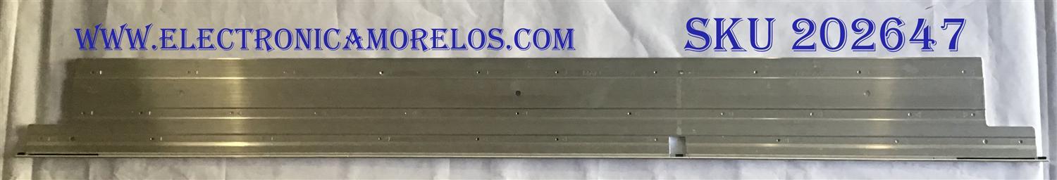 LED PARA TV LG (1 PIEZA) / EAV63672901 / MAK63887901 / AVB21J 30 / MODELO 70UJ65 / 1.50 M X 15 CM / 