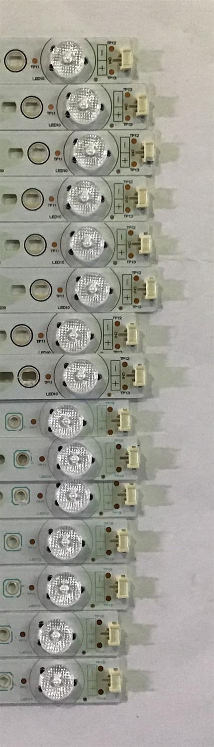KIT DE LED'S PARA TV SHARP / (45 PIEZAS KIT COMPLETO) / HX-S(I).94V-0 / 5069 / 5070 / 5071 / 5072 / 5073 / 5074 / PANEL R1K800D3GW10 / MODELO 80" - Imagen 2