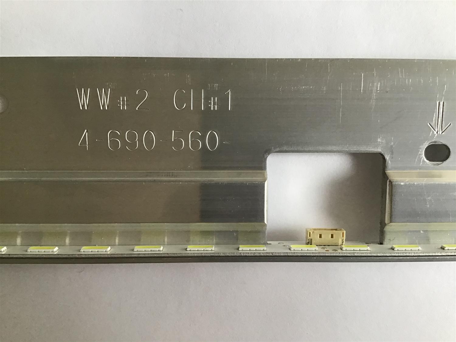 LED PARA TV SONY (1 PIEZA) / NUMERO DE PARTE I-4300SY50361 / I-4300SY50361-V3 / 4-690-560 / 4-690-560- / E330254 XYS-10 / PANEL'S YM9F043HNG01 / YS9F043HNG01 / MODELOS XBR-43X800G / XBR43X800G / XBR-43X800H / XBR43X800H / ((MEDIDAS 94CM x 05CM)) - Imagen 2