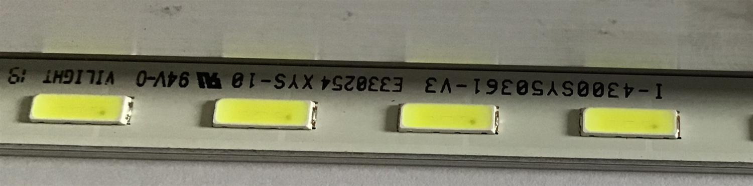LED PARA TV SONY (1 PIEZA) / NUMERO DE PARTE I-4300SY50361 / I-4300SY50361-V3 / 4-690-560 / 4-690-560- / E330254 XYS-10 / PANEL'S YM9F043HNG01 / YS9F043HNG01 / MODELOS XBR-43X800G / XBR43X800G / XBR-43X800H / XBR43X800H / ((MEDIDAS 94CM x 05CM)) - Imagen 4