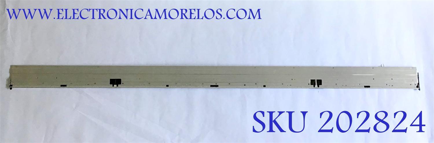 LED PARA TV TCL (1 PIEZA) / NUMERO DE PARTE 65YG411SC0B0 / 65YG411SC0A0 / 65YG411SC0B0 / 4C-LB65C0-HR04L / 4C-LB65C0-HR03L / PANEL LVU650NEBL / MODELO 65S513 / ((MEDIDAS 1.44M x 08CM))