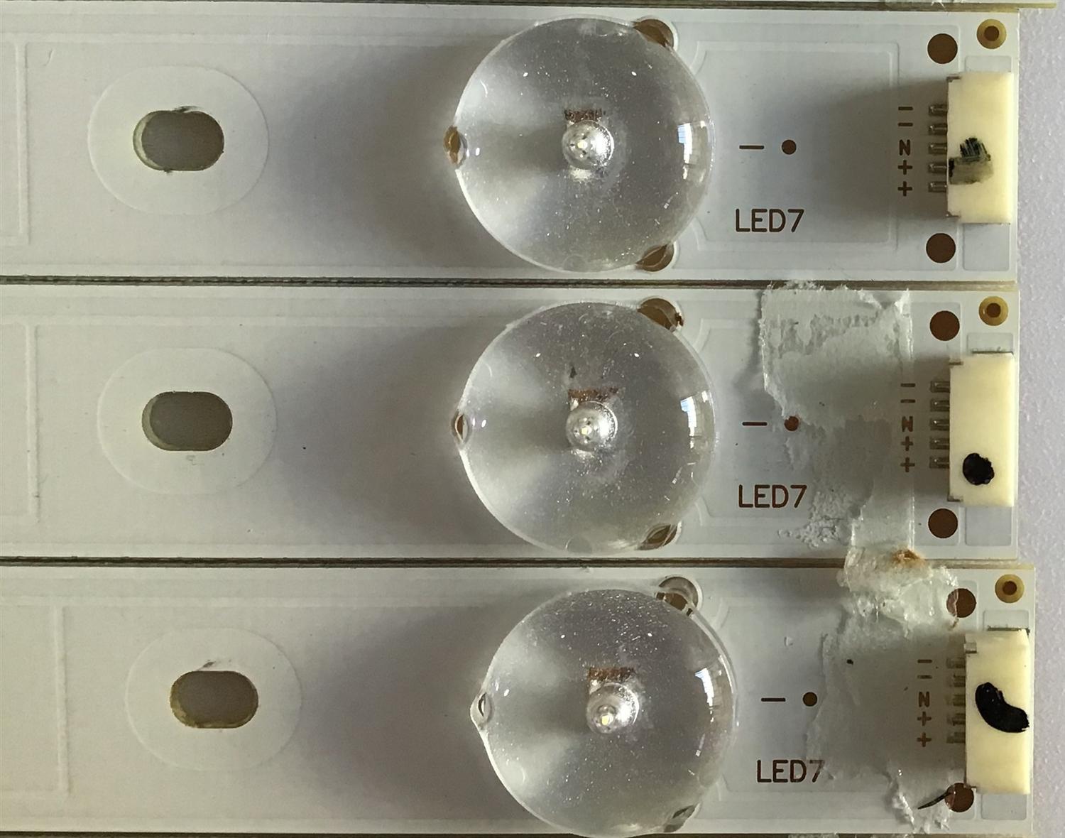 KIT DE LEDS PARA TV ATYME / JL.D50071235-031AS-F / D160725 / 15910 / 26AL / PANEL V500HI1-PE8-C7-12V / MODELOS 500AM7HD / LED50B45RQ 6504-LE50B45-E1 - Imagen 2