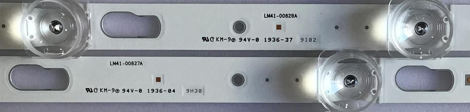 KIT DE LED'S PARA TV SAMSUNG (10 PIEZAS) / NUMERO DE PARTE BN96-50047A / BN96-50046A / L1_NU6.9 / G0_CFM_L / G0_CFM_R / LM41-00824A / LM41-00825A / LM41-00827A / LM41-00828A / R1.0_T6S_100 / PANEL'S CY-GN070HGJV1H / MODELOS UN70NU6070 / UN70NU6900 - Imagen 2