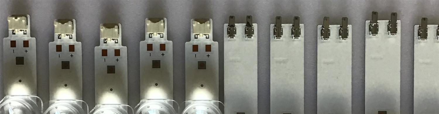 KIT DE LED'S PARA TV SAMSUNG (10 PIEZAS) / NUMERO DE PARTE BN96-50047A / BN96-50046A / L1_NU6.9 / G0_CFM_L / G0_CFM_R / LM41-00824A / LM41-00825A / LM41-00827A / LM41-00828A / R1.0_T6S_100 / PANEL'S CY-GN070HGJV1H / MODELOS UN70NU6070 / UN70NU6900 - Imagen 4