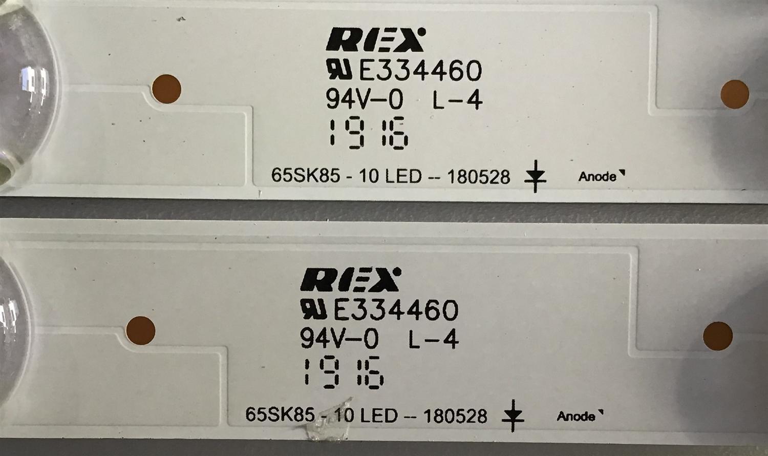 KIT DE LED'S PARA TV LG ((24 PIEZAS)) / NUMERO DE PARTE EAV64012602 / 65SK85-10LED / 180528 / PANEL HC650DQB-SLUA5-2123 / MODELO 65SM9000PUA.AUSYLJR - Imagen 2