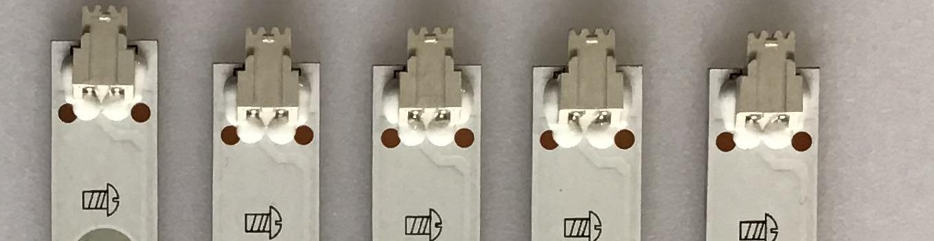 KIT DE LED'S PARA TV INSIGNIA (10 PIEZAS) / LB-GM3030-GJPHP585X11AA12 / LB-GM3030-GJPHP585X11AA12-R-2-T / LB-GM3030-GJPHP585X11AA12-L-2-T / 210BZ06DRB33LBR00X / PANEL TPT580B5-U1T01.D REV:S01B / MODELO NS-58DF620NA20 - Imagen 3